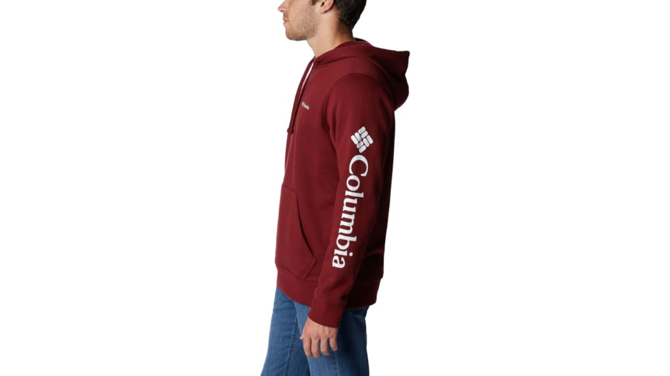 Columbia Trek Hoodie - Mens, Red Jasper/Csc Stacked Logo, Extra Large, 1957911665RdJprCCStckdLgXL