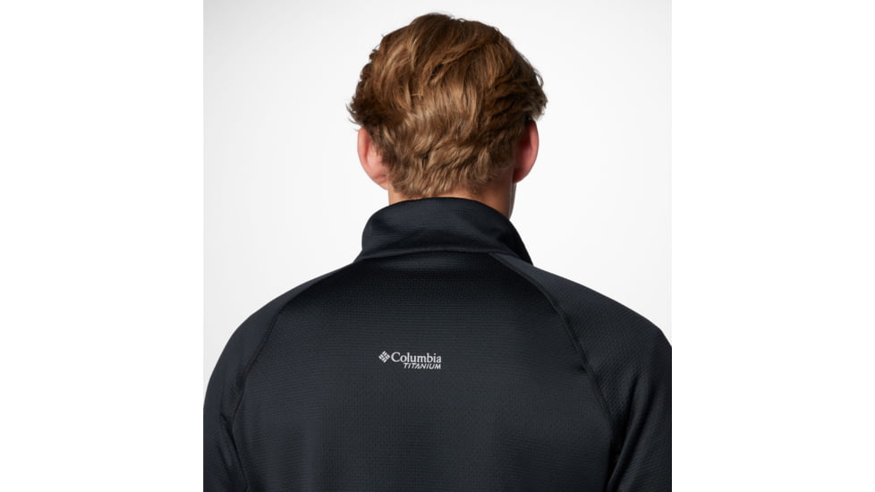 Columbia Triple Canyon Grid Fleece FZ II Jacket - Mens, Black, Large, 2094961010-L
