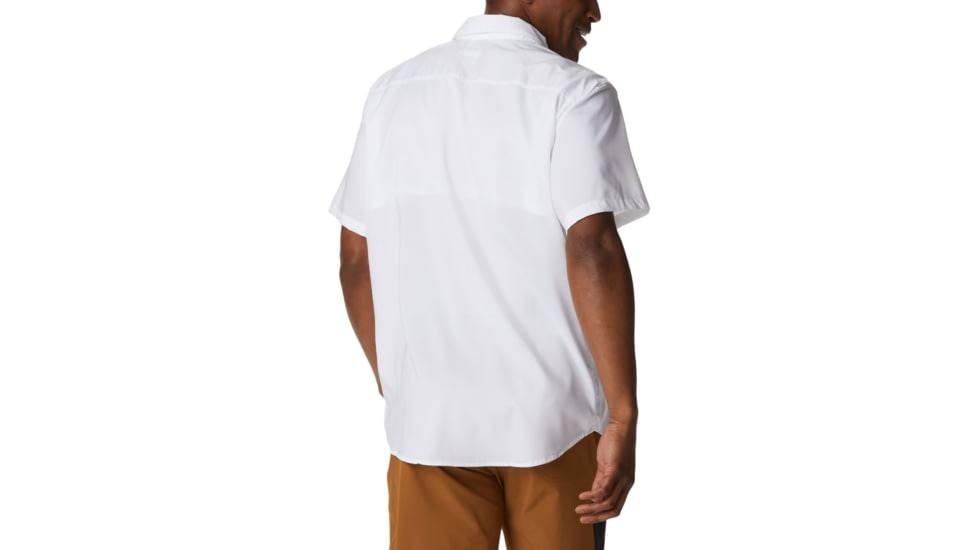Columbia Utilizer II Solid Short Sleeve Shirt - Mens, White, 2XL, 1577761100-XXL