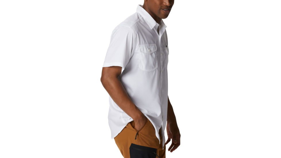Columbia Utilizer II Solid Short Sleeve Shirt - Men's, White, 2XL, 1577761100WhiteXXL