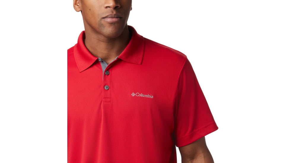 Columbia Utilizer Polo - Mens, Mountain Red, Medium, 1772051613-M