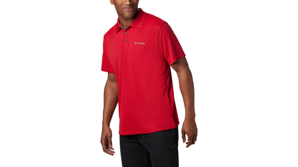 Columbia Utilizer Polo - Mens, Mountain Red, Medium, 1772051613-M