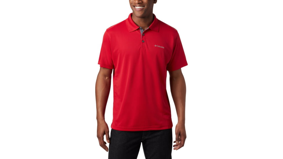 Columbia Utilizer Polo Shirt - Men's, Mountain Red, Medium, 1772051613Mountain RedM
