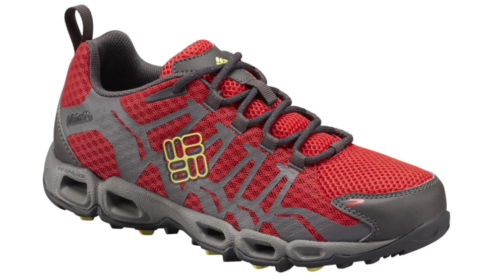 Columbia Ventrailia Hiking Shoe - Womens-Red Hibiscus/Sunnyside-Medium-10 US