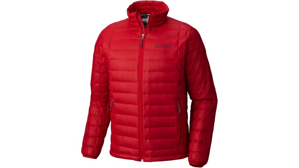 Columbia Voodoo Falls 590 TurboDown Jacket - Men's-Mountain Red-Small