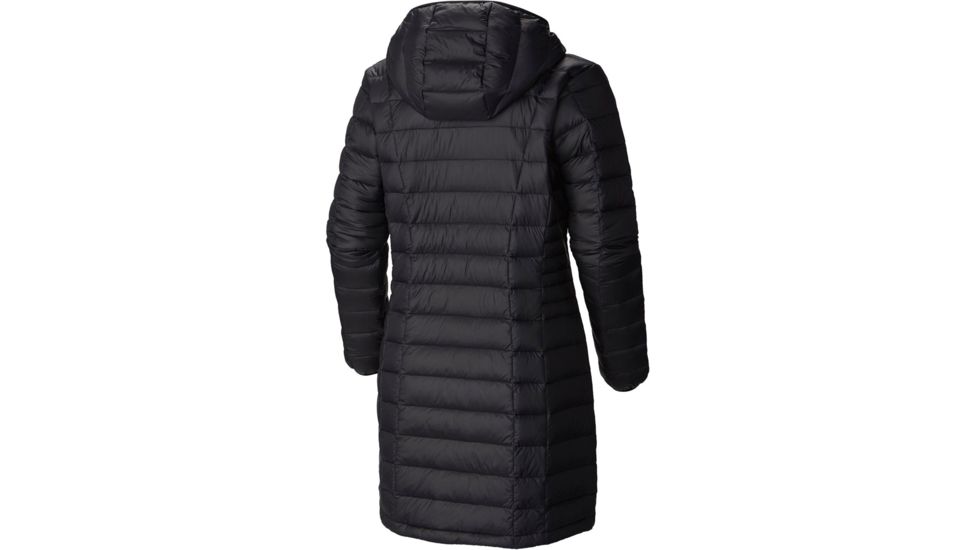 Columbia Voodoo Falls 590 TurboDown Mid Jacket, Black, XL - Womens, 1682901010-XL