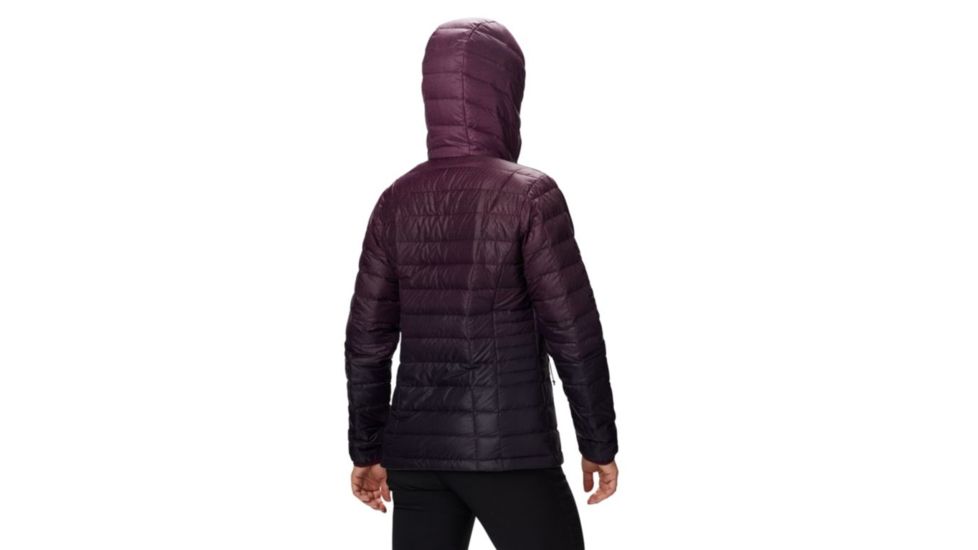 Columbia Voodoo Falls 590 TurboDown Mid Jacket - Womens, Black Cherry, Large, 1682901522-L