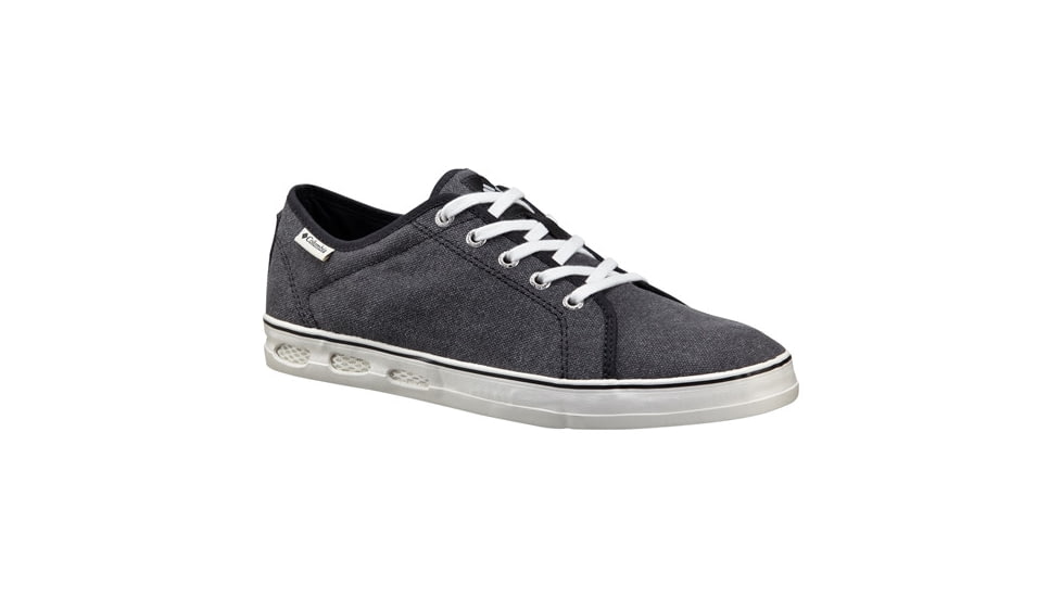 Columbia Vulc N Vent Shore Lace Casual Shoe - Men's-Black/Sea Salt-Medium-8