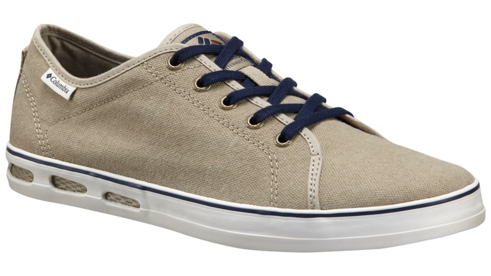 Columbia Vulc N Vent Shore Lace Casual Shoe - Men's-Vivid Blue/ Grey-Medium-8