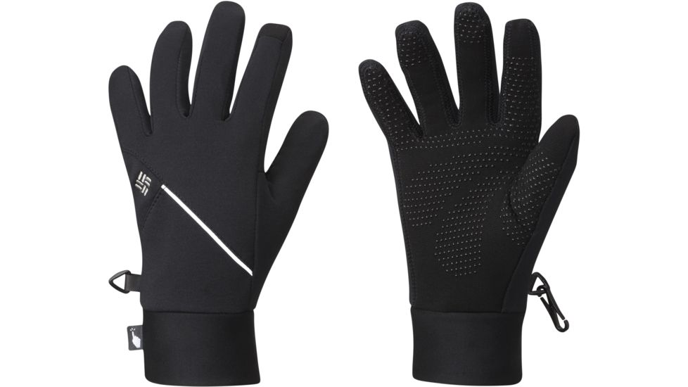 Columbia W Trail Summit Running Glove - Women's-Black-Medium