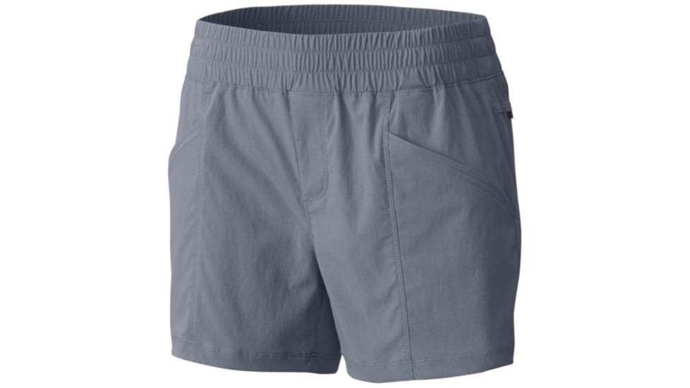 Columbia Wander More Short - Womens, Tradewinds Grey, Size L, 4in Inseam 1768261032L
