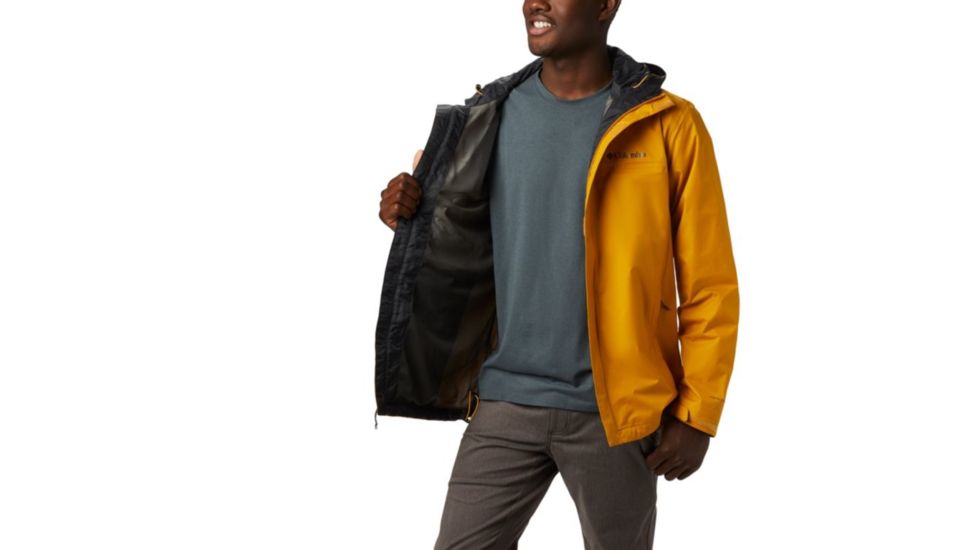 Columbia Watertight II Jacket, Golden Yellow, XL - Mens, 1533891705-XL