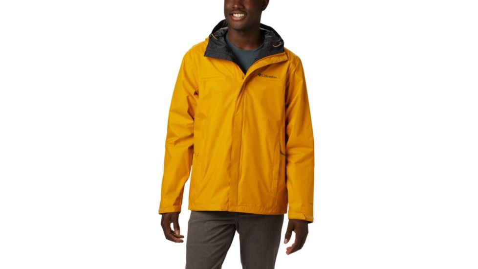 Columbia WaterTight II Jacket - Men's, Golden Yellow, Extra Large, 153389-705-XL