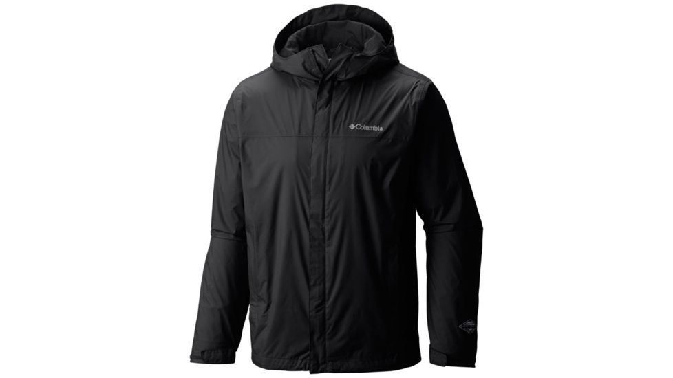Columbia Watertight II Jacket - Mens, Black, Small, 1533891010-S