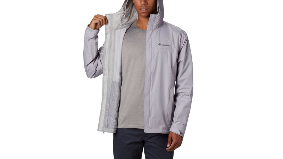 Columbia WaterTight II Jacket - Mens, Columbia Grey, Small, 153389-039-S