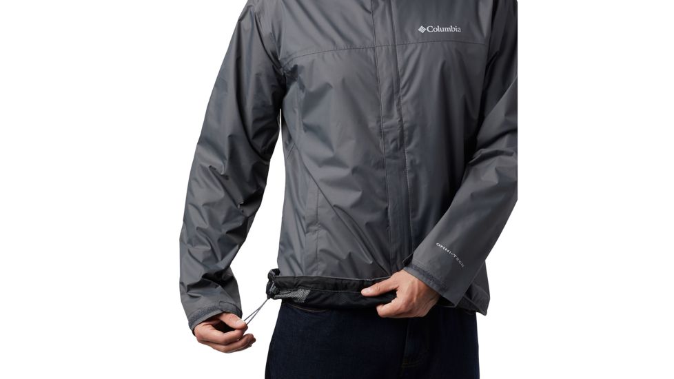 Columbia WaterTight II Jacket - Mens, Graphite, Small, 153389-053-S