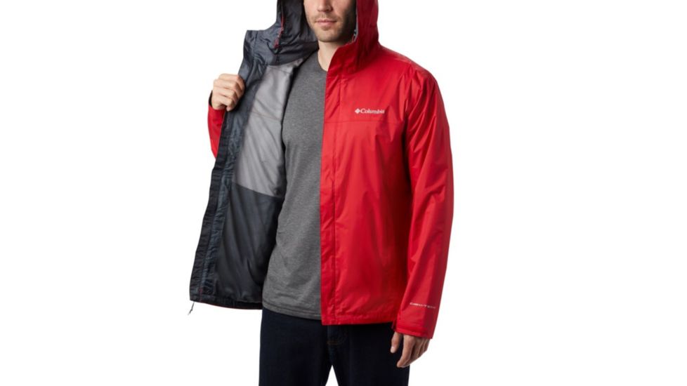 Columbia Watertight II Jacket - Mens, Mountain Red, Large, 1533891613-L
