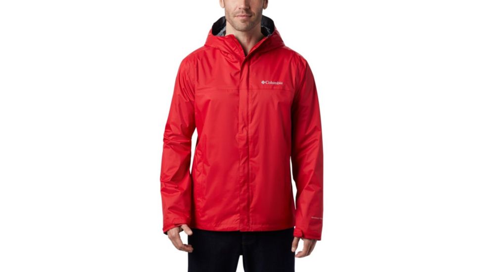 Columbia WaterTight II Jacket - Men's, Mountain Red, Medium, 153389-613-M