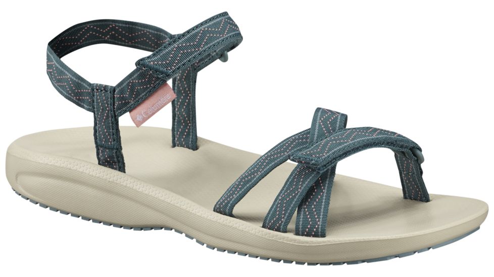 Columbia Wave Train Sandals - Womens, Cloudburst/White, 6 US 1766881336-060