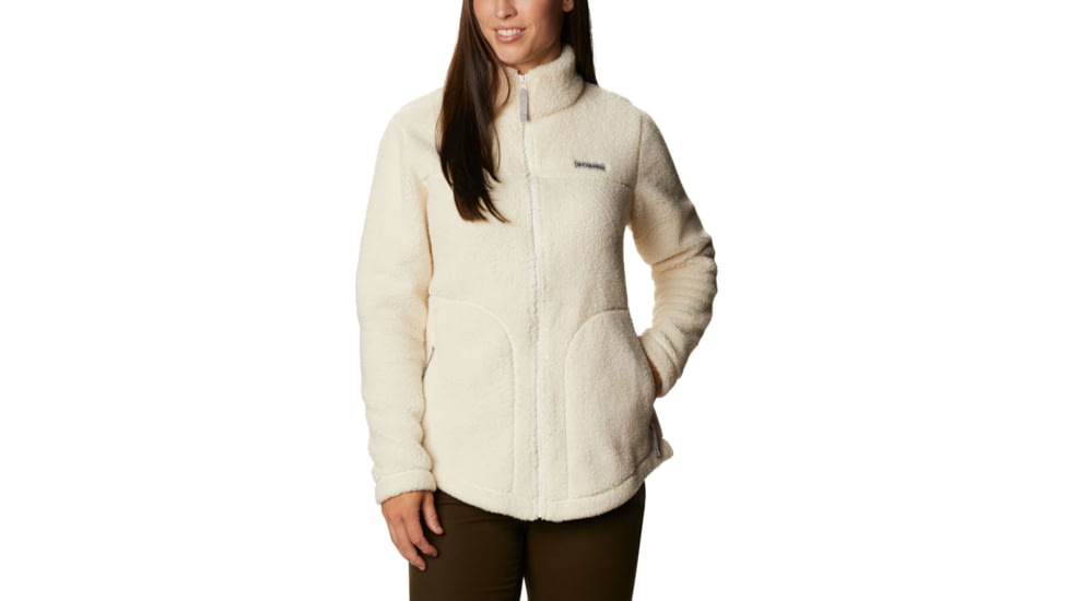 Columbia West Bend Full Zip Fleece Jacket - Womens, Chalk, Large, 1939901191ChalkL