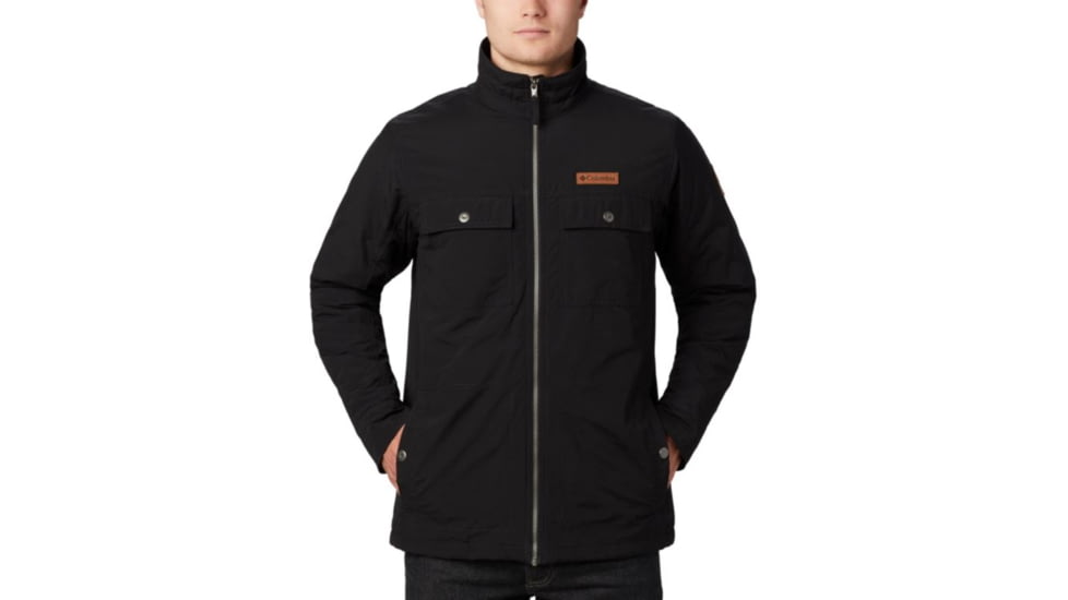 Columbia Wheeler Lodge Casual Jacket - Mens, Black, Small, 1820901011-S