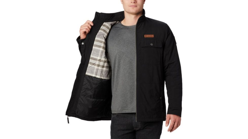 Columbia Wheeler Lodge Casual Jacket - Mens, Black, Small, 1820901011-S