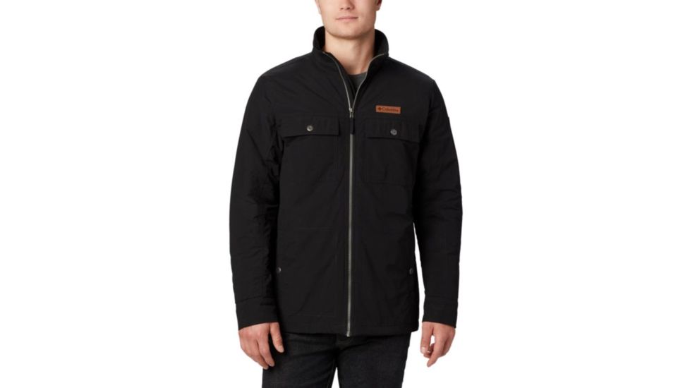 Columbia Wheeler Lodge Casual Jacket - Mens, Black, Small, 1820901011-S