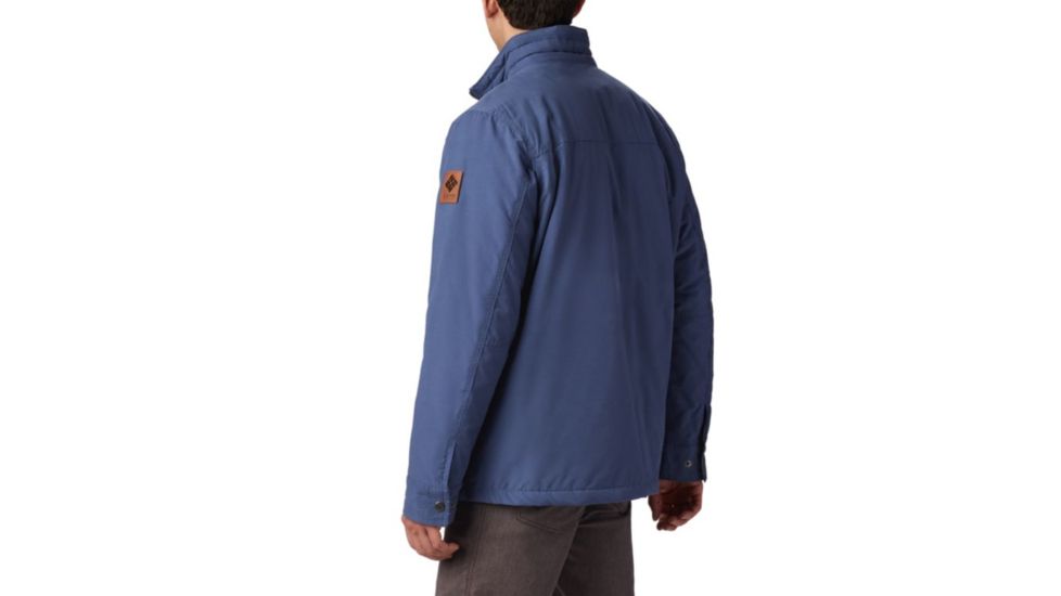 Columbia Wheeler Lodge Casual Jacket - Mens, Dark Mountain, Large, 1820901478-L