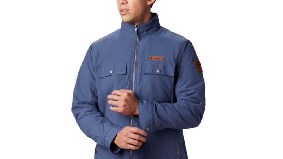 Columbia Wheeler Lodge Casual Jacket - Mens, Dark Mountain, Large, 1820901478-L