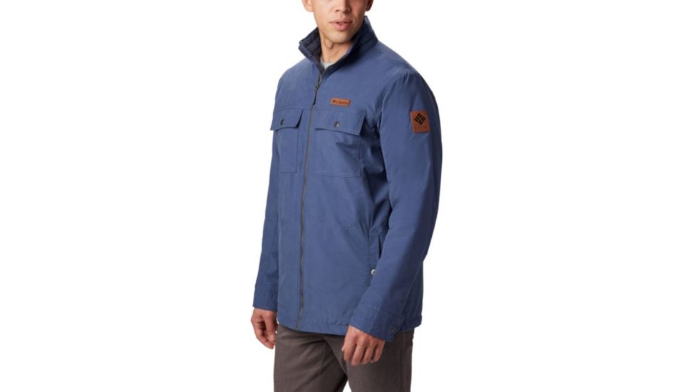 Columbia Wheeler Lodge Casual Jacket - Mens, Dark Mountain, Large, 1820901478-L