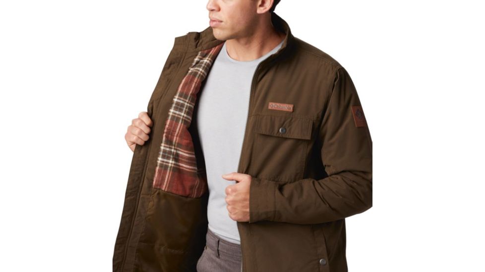 Columbia Wheeler Lodge Casual Jacket - Mens, Olive Green, Small, 1820901319-S