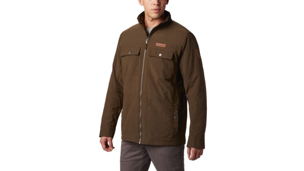 Columbia Wheeler Lodge Casual Jacket - Mens, Olive Green, Small, 1820901319-S