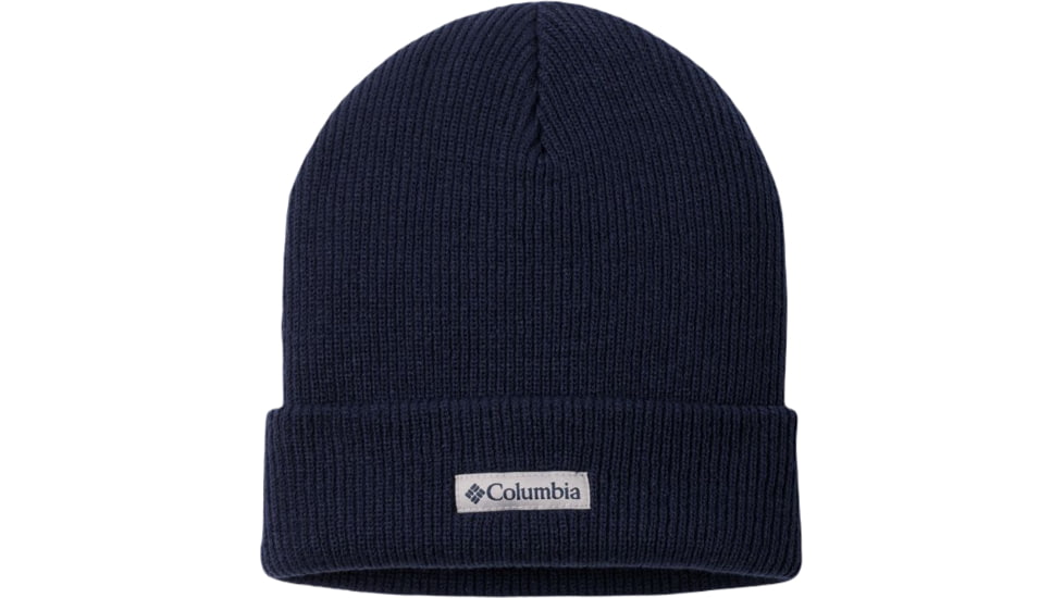 Columbia Whirlibird Cuffed Beanie, Collegiate Navy/Logo, One Size, 1911321-466-O/S