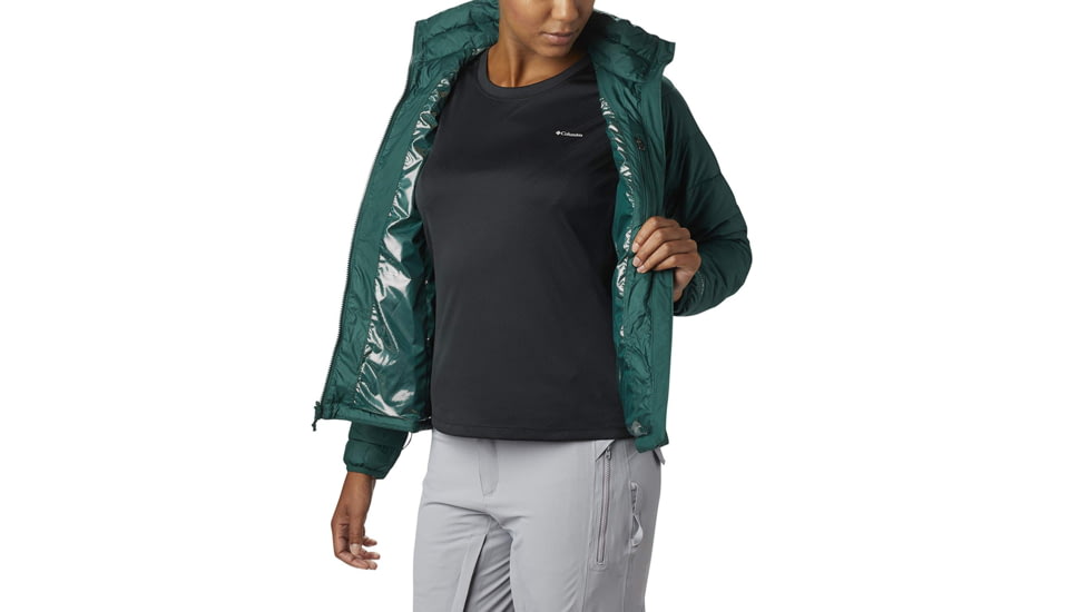 Columbia Whirlibird III Interchange Jacket, Dark Ivy Camo Print, XL - Womens, 1801151399-XL