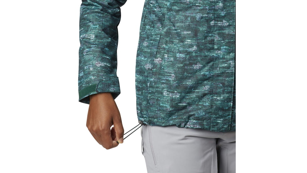 Columbia Whirlibird III Interchange Jacket, Dark Ivy Camo Print, XL - Womens, 1801151399-XL