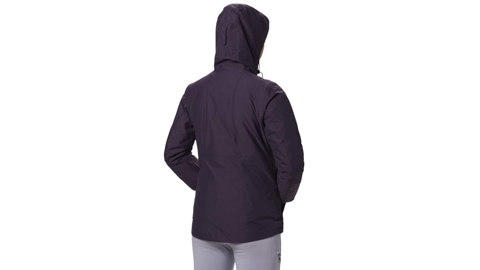 Columbia Whirlibird III Interchange Jacket, Dark Plum Crossdye, XL - Womens, 1801151506-XL