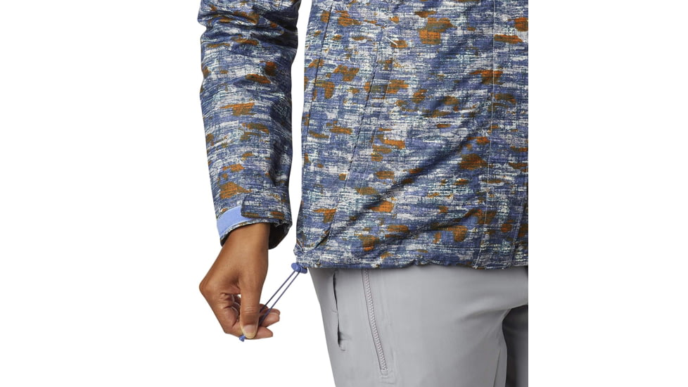 Columbia Whirlibird III Interchange Jacket, Faded Sky Camo Print, XL - Womens, 1801151467-XL