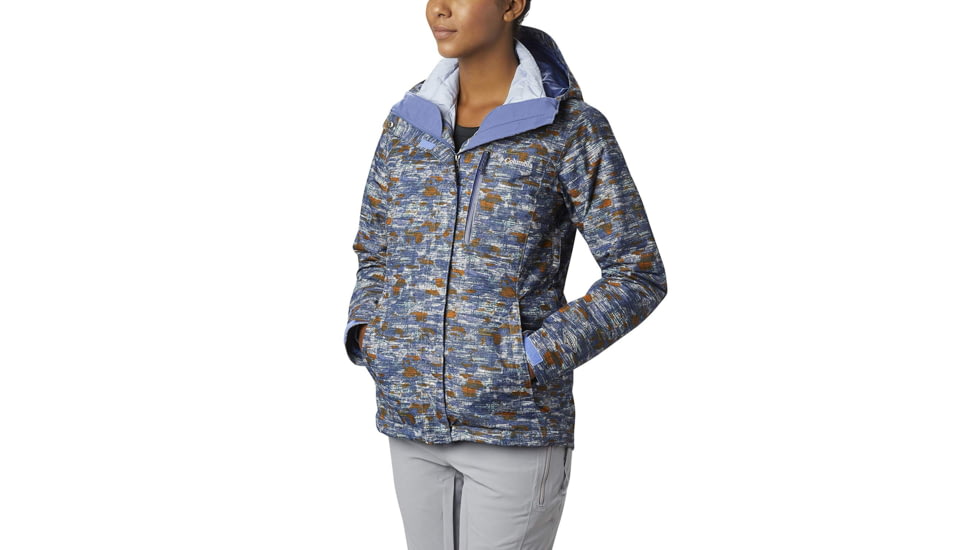Columbia Whirlibird III Interchange Jacket, Faded Sky Camo Print, XL - Womens, 1801151467-XL