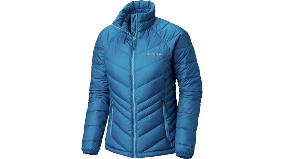 Columbia Whirlibird III Interchange Jacket, Lagoon Diamonds Print, M - Womens, 1801151458-M