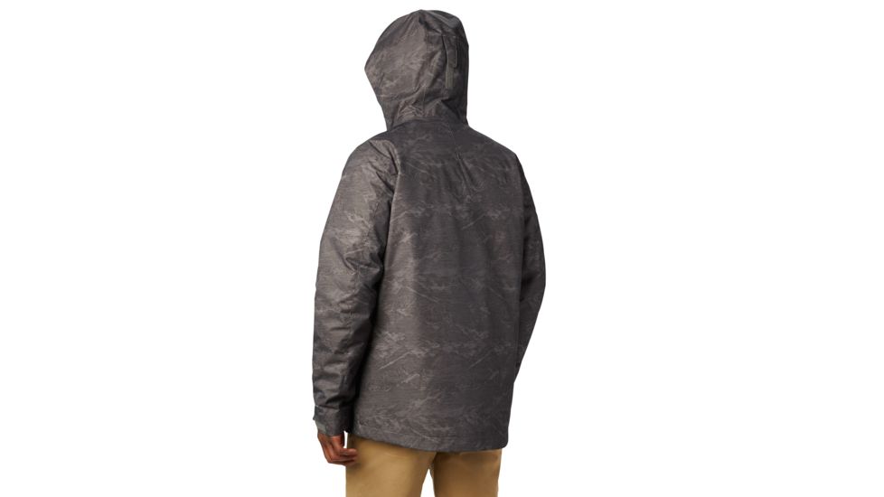 Columbia Whirlibird IV Interchange Jacket - Mens, City Grey Mountains Jacquard Print, Medium, 1866751024-M