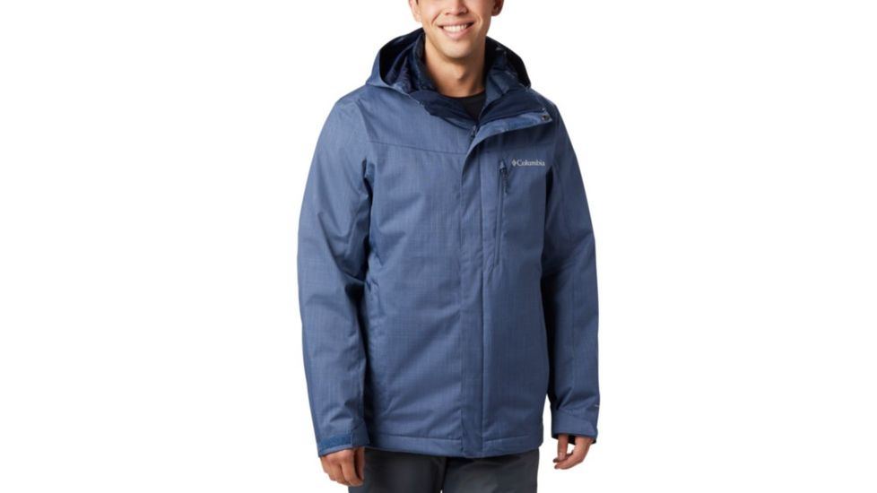 Columbia Whirlibird IV Interchange Jacket - Mens, Dark Mountain Melange, Medium, 1866751478-M