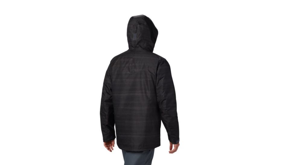 Columbia Whirlibird IV Interchange Jacket - Mens, Shark Heather Stripe Print, Extra Large, 1866751013-XL