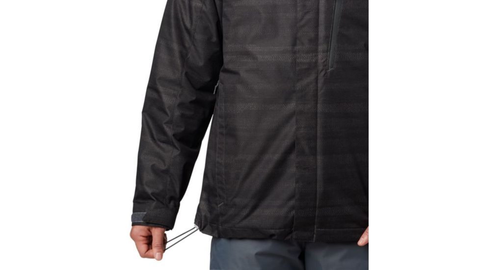 Columbia Whirlibird IV Interchange Jacket - Mens, Shark Heather Stripe Print, Extra Large, 1866751013-XL