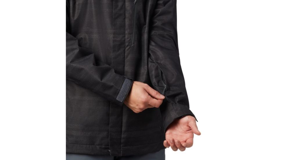 Columbia Whirlibird IV Interchange Jacket - Mens, Shark Heather Stripe Print, Extra Large, 1866751013-XL