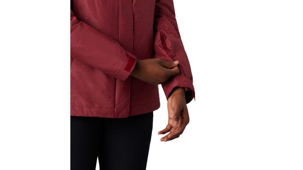 Columbia Whirlibird IV Interchange Jacket - Womens, Beet Crossdye, Extra Small, 1868491607-XS