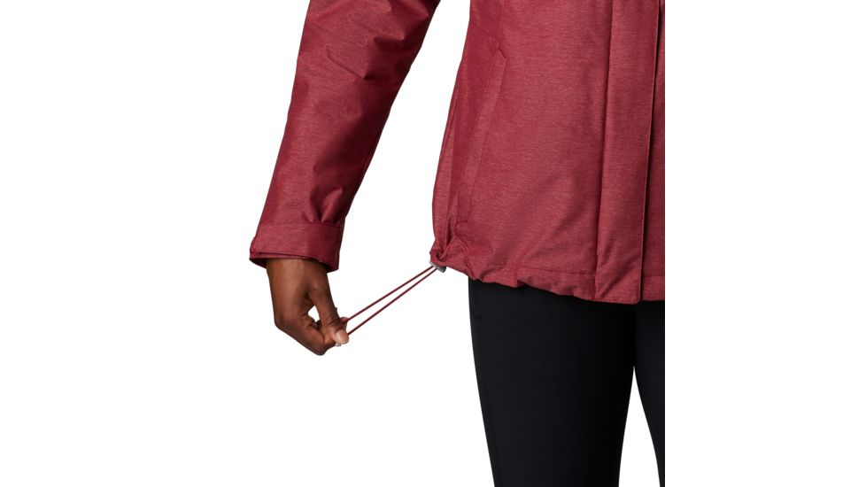 Columbia Whirlibird IV Interchange Jacket - Womens, Beet Crossdye, Extra Small, 1868491607-XS