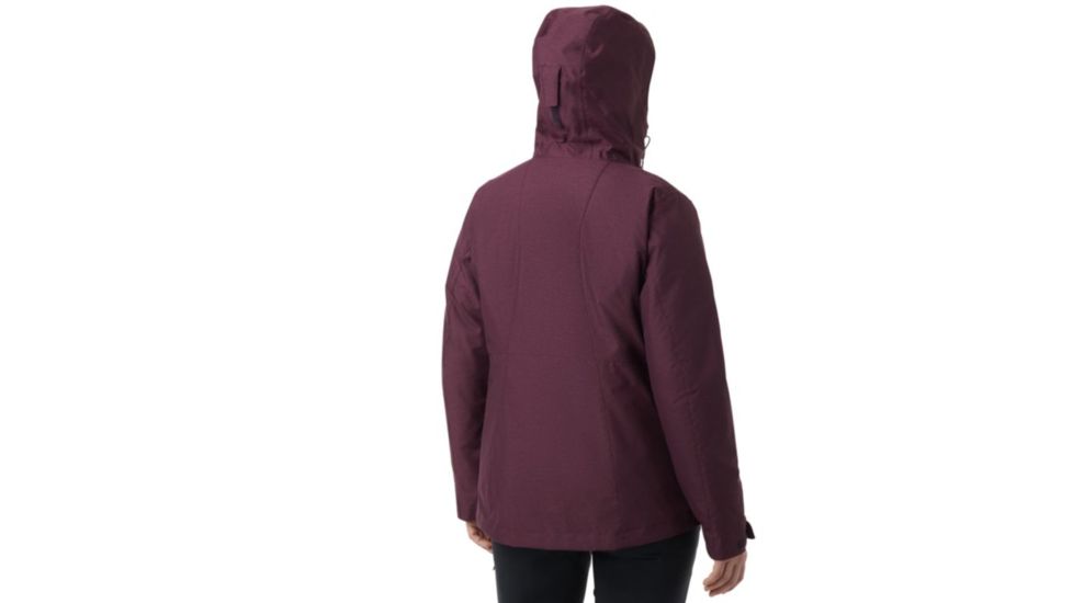 Columbia Whirlibird IV Interchange Jacket - Womens, Black Cherry Crossdye, Extra Small, 1868491522-XS