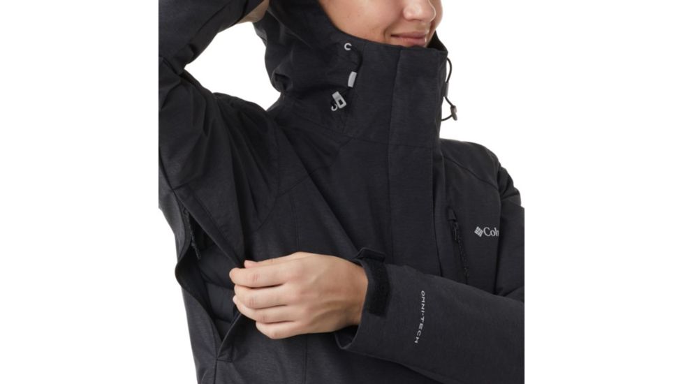 Columbia Whirlibird IV Interchange Jacket - Womens, Black Crossdye, Small, 1868491010-S