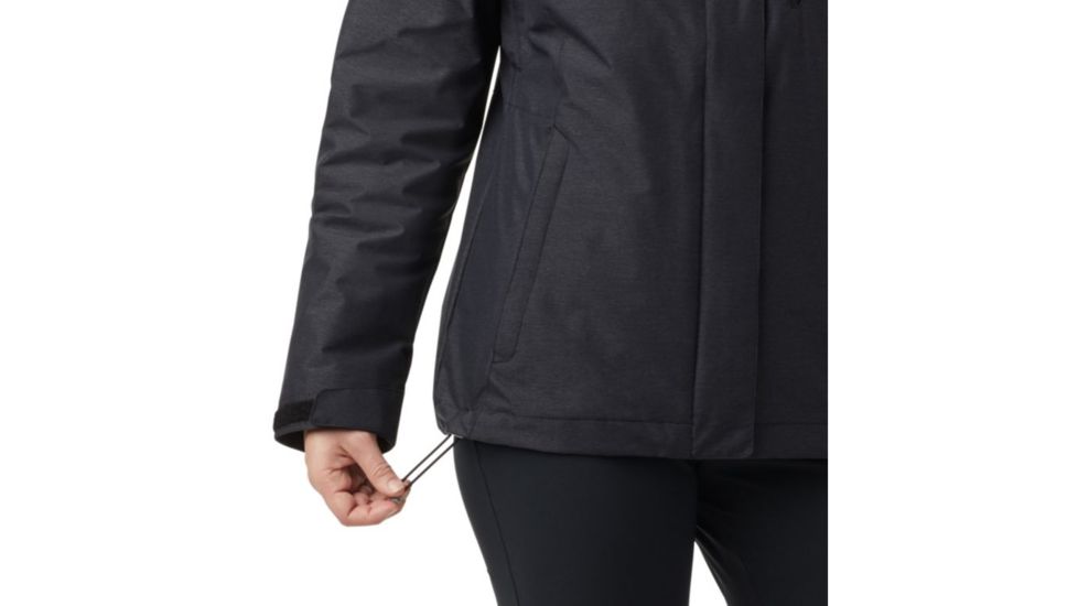 Columbia Whirlibird IV Interchange Jacket - Womens, Black Crossdye, Small, 1868491010-S