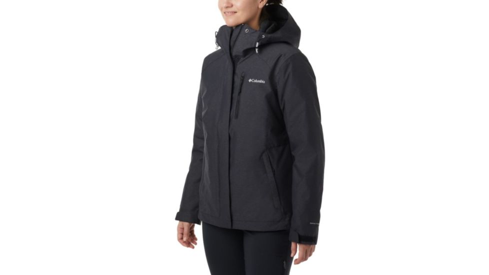 Columbia Whirlibird IV Interchange Jacket - Womens, Black Crossdye, Small, 1868491010-S